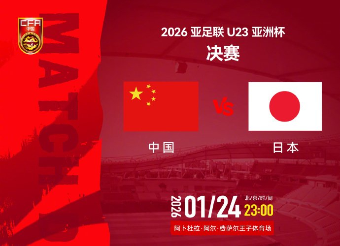 九游中国站-今夜亚洲杯决赛决战日本队！一起为中国U23男足加油|中国队|中国亚洲杯|U23亚洲杯|亚洲预选赛|王钰栋_新浪体育_新浪新闻